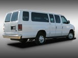 Hampton Inn Van Wrap Before