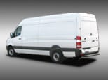 FedEx Van Lettering and Wrap Before