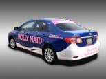 Molly Maid's After the Vehicle Wrap