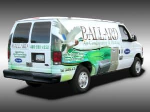 Ballard Vehicle Wrap - Van Graphics