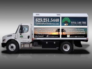 Total Care Tree Specialists Fleet Truck Wrap