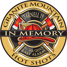 Yarnell 19 Decal, Yarnell Fire Fighters