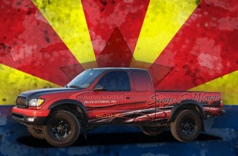 Arizona Car Wraps, 1st Impressions Truck Wrap