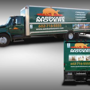 Aardvark Movers Box-Truck Graphics