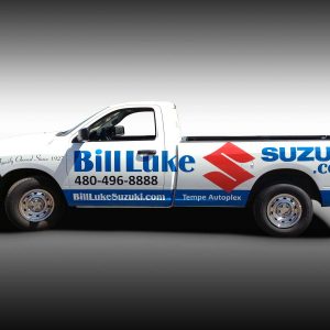 Bill Luke Truck Graphics