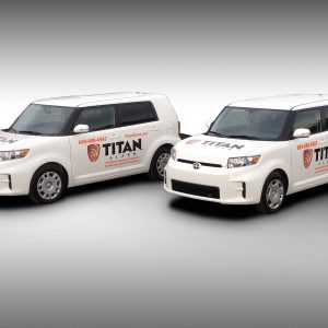 the titan vehicle graphic