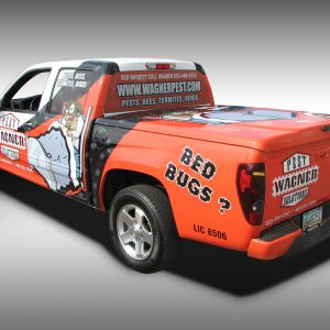 Wagner Pest Solutions Truck Wrap