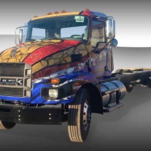 hauling semi truck wrap