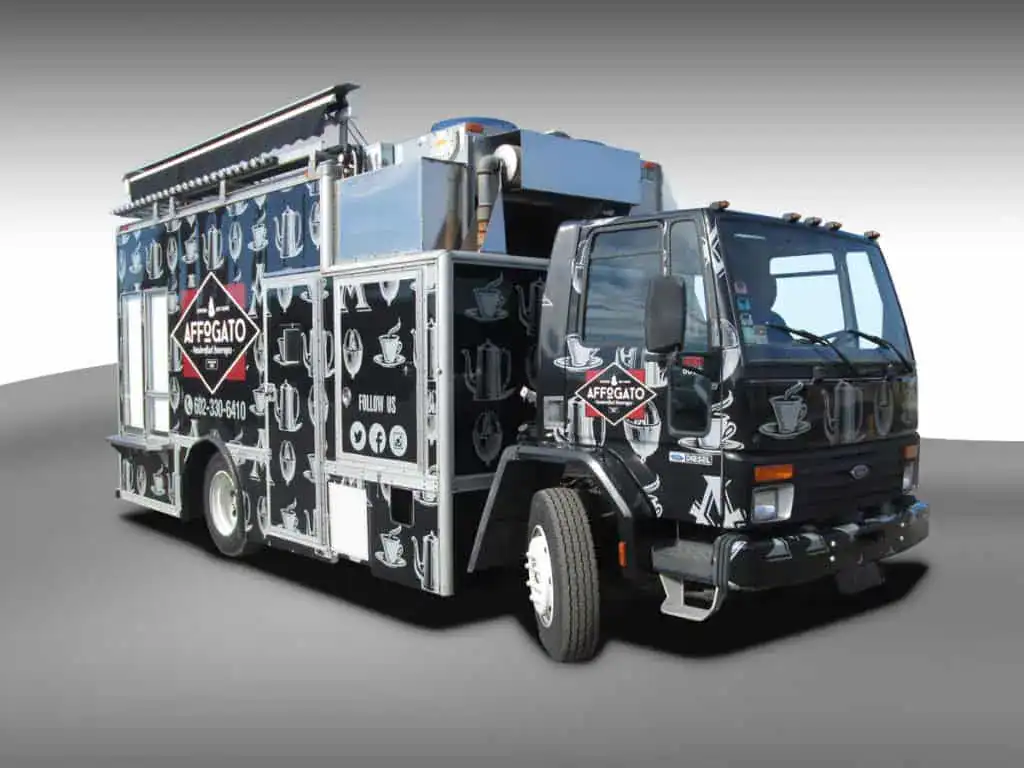 Food truck wrap
