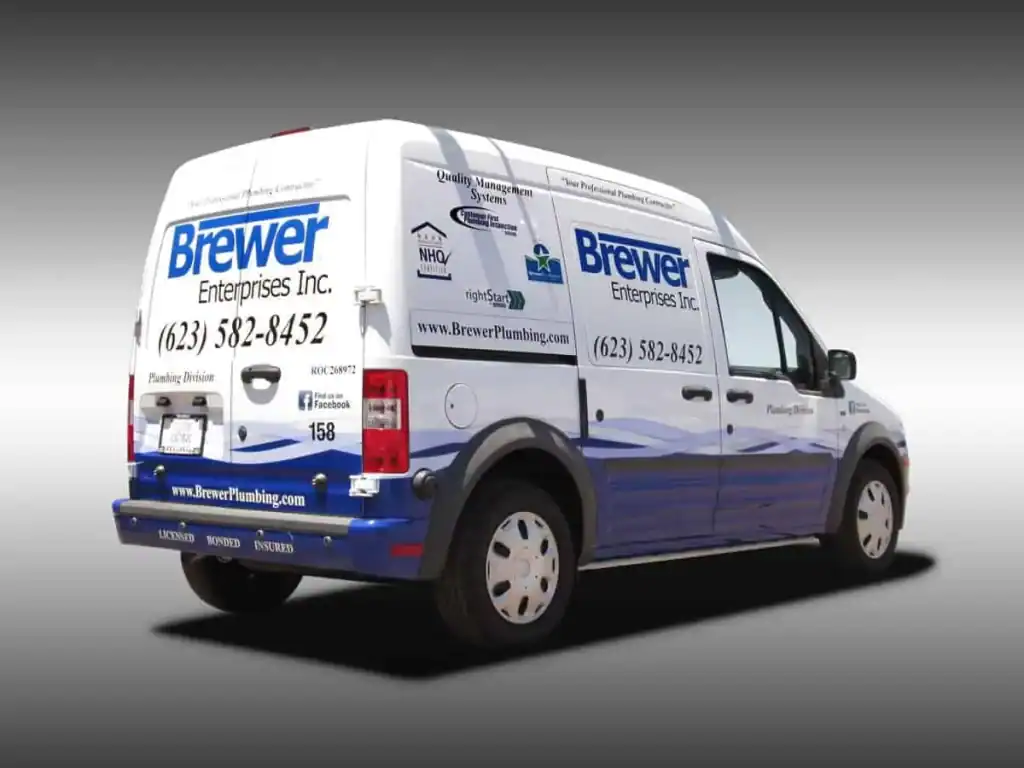 Vehicle Wraps...Our work, before and after - 3 16 Work van fleet wrap installed