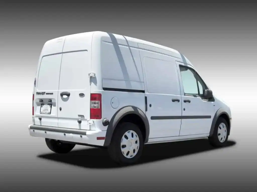 Vehicle Wraps...Our work, before and after - 3 15 Brewer work truck before a vehicle wrap