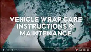 learn about vehicle wrap care