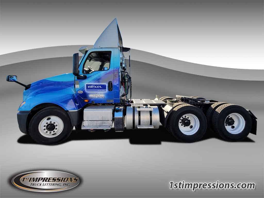 Rexel Semi Truck Wrap